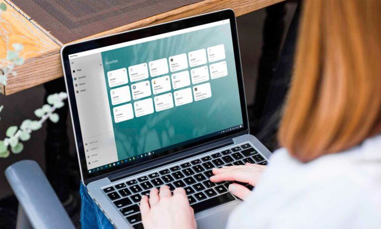 SmartThings op laptop