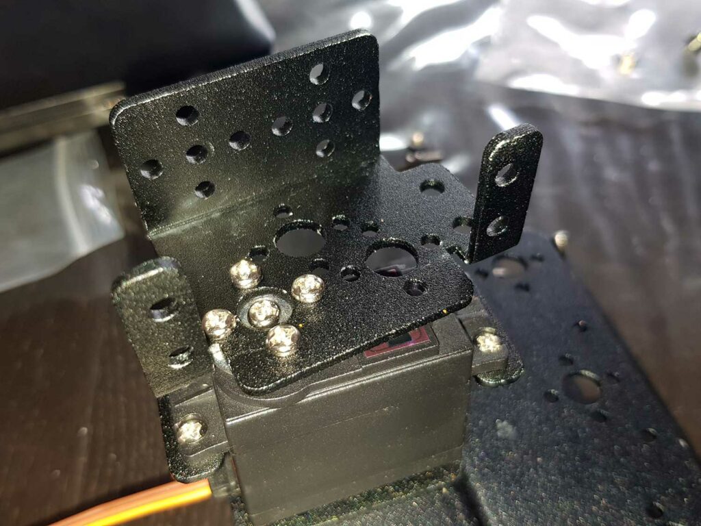 PTZ monteren, stap 5,6